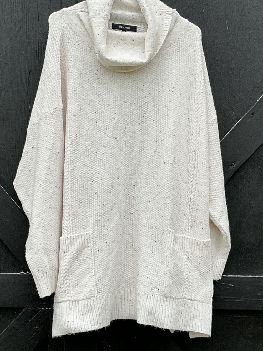 cowl Neck PLus Size Sweater